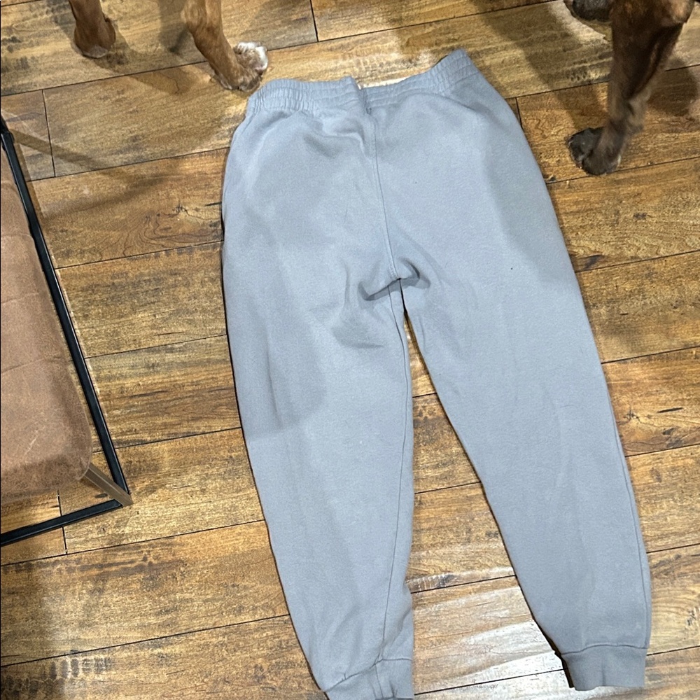 Champion Kids Gray Joggers with Orange Logo - Picture 3 of 3